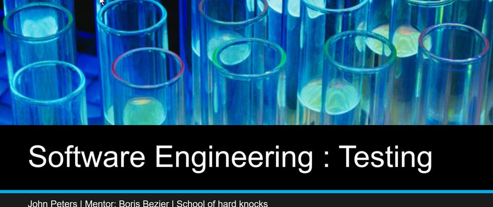 Cover image for Software Engineering : Testing