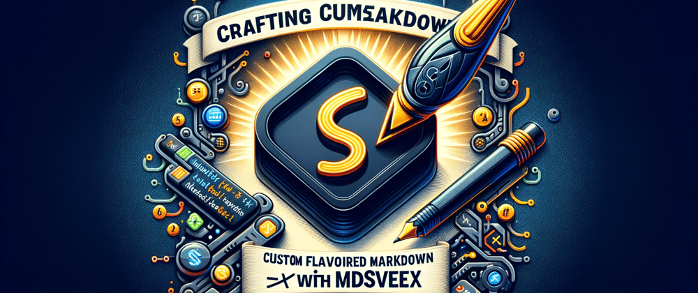 Cover image for Crafting Custom flavored Markdown for Svelte with mdsvex