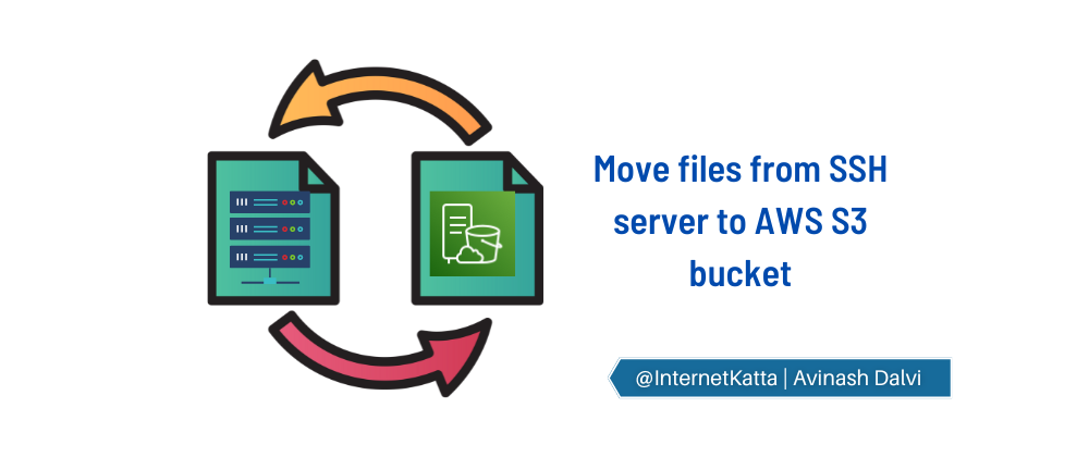 Cover image for Move files from SSH server to S3 bucket
