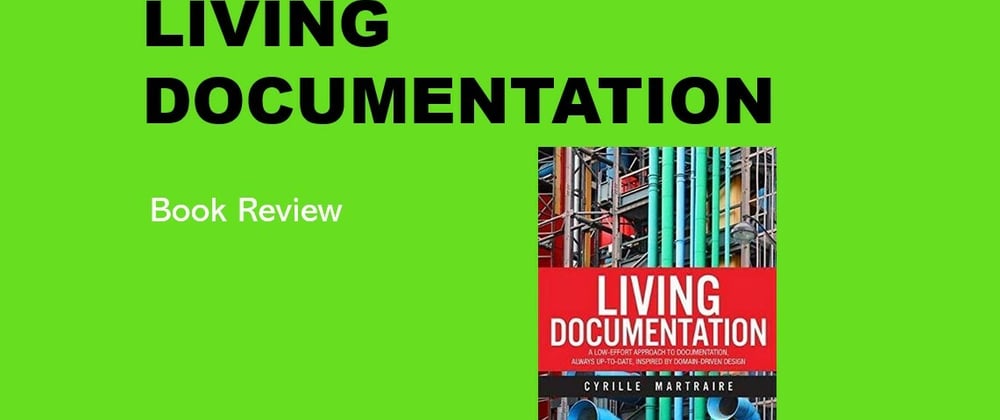 Cover image for Book review — Living Documentation