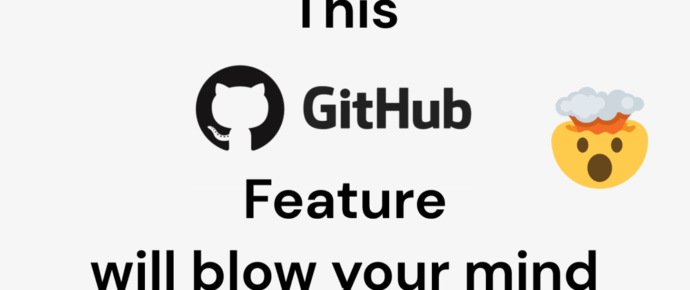 Cover image for Github Web editor: Edit any repo with just a press