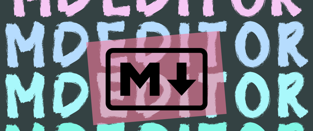Cover image for mdEditor (for VSCode)