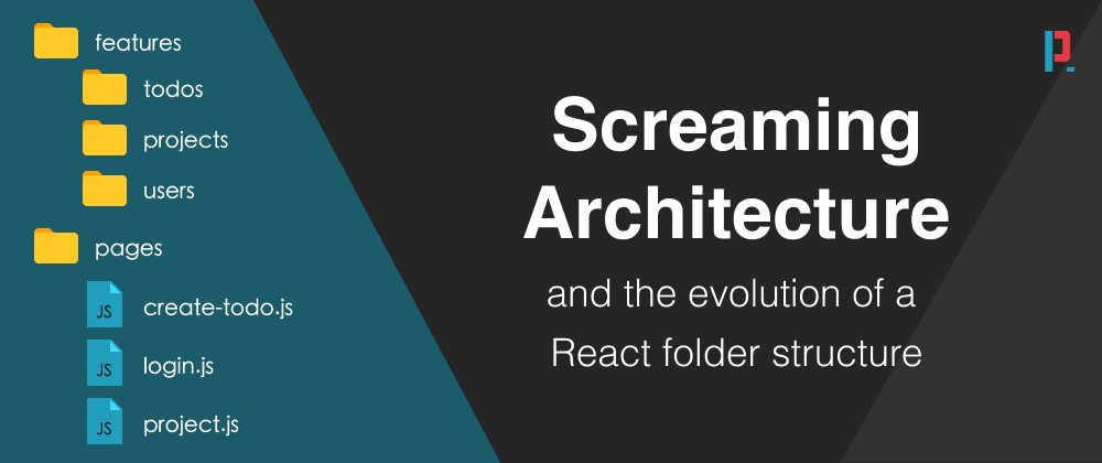 Cover image for Screaming Architecture - Evolution of a React folder structure