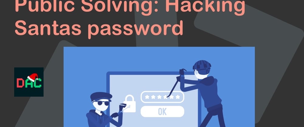 Cover image for Public Solving: Hacking Santas password