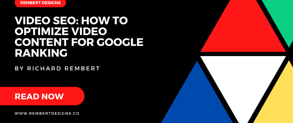 Cover image for Video SEO: How to Optimize Video Content for Google Ranking