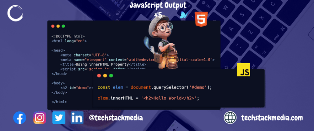 Cover image for JavaScript Output