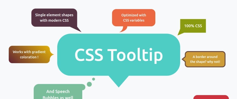 Cover Image for Do you need a Tooltip or a Speech Bubble? I have created 100 using CSS 😲