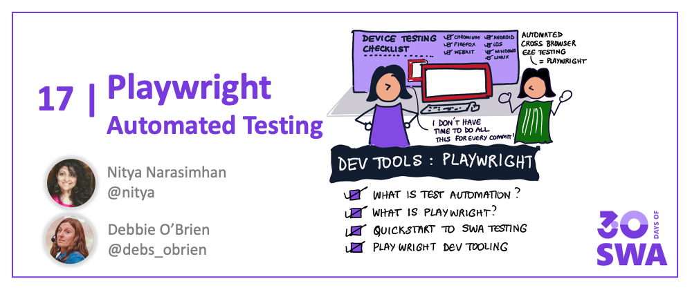 Cover image for #16: Test Automation with Playwright