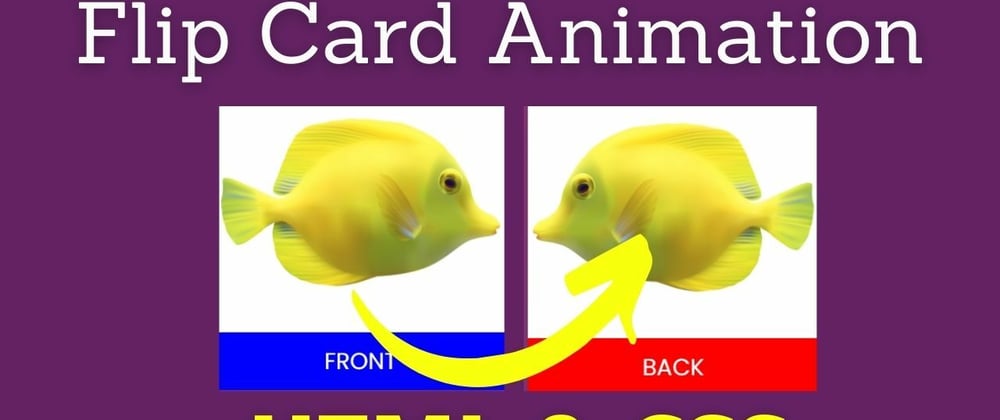 Cover image for Flip Card Animation -CSS