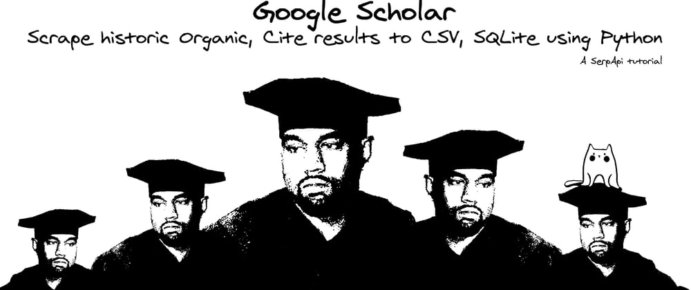 Cover image for Scrape historic Google Scholar Organic, Cite results using Python