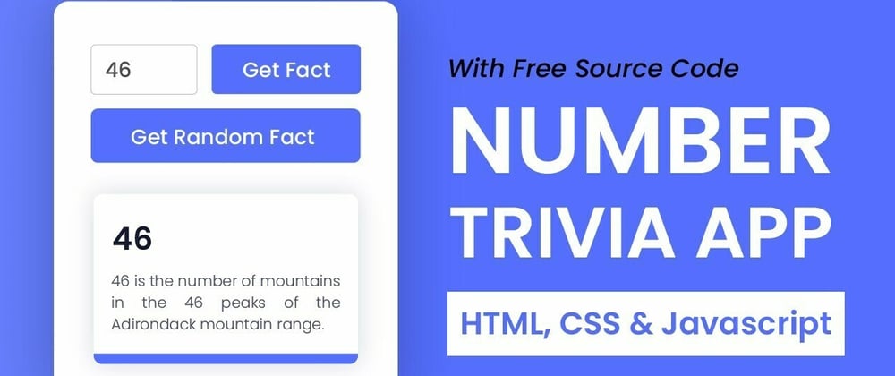 Cover image for Number Trivia App | JavaScript Project