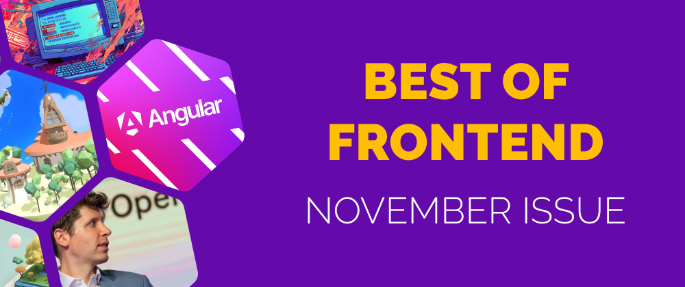 Cover image for Best of Frontend | November issue