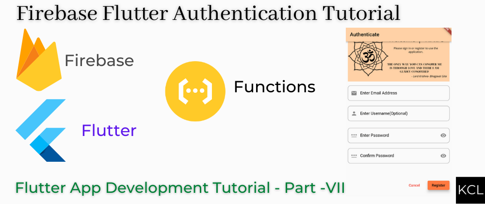 Cover image for Flutter Firebase Authentication | Email and Password