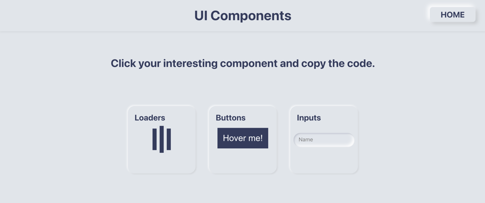 Cover image for UI Components website Released!