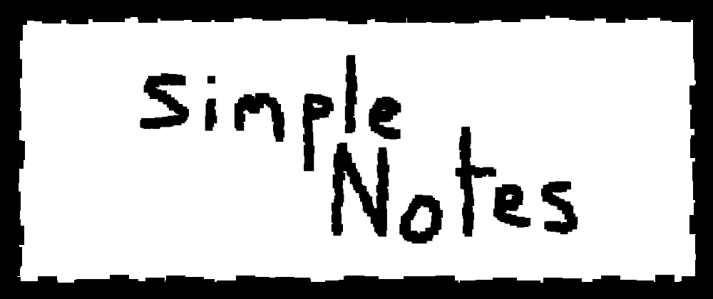 Cover image for Django simple notes