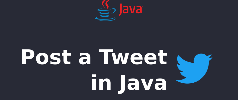 Cover image for How to post to Twitter using Java