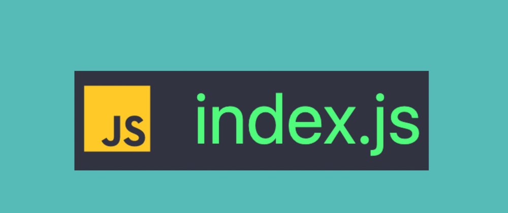 Cover image for How to use index.js file(Properly)