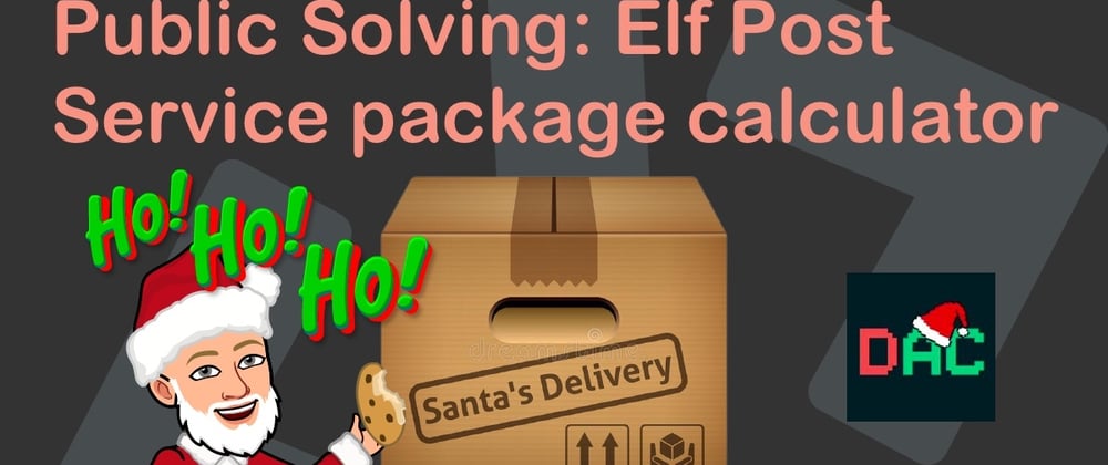 Cover image for Public Solving: Elf Post Service package calculator