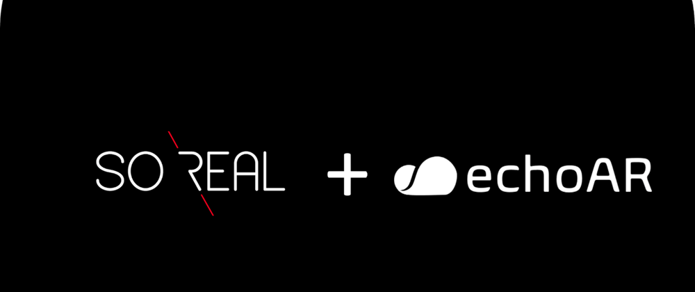 Cover image for echoAR partners with SO REAL to provide high-quality 3D objects in AR/VR