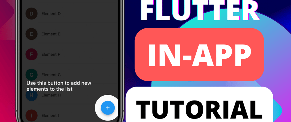 Cover image for Use this to explain how to use your app | Flutter PRO tip #2
