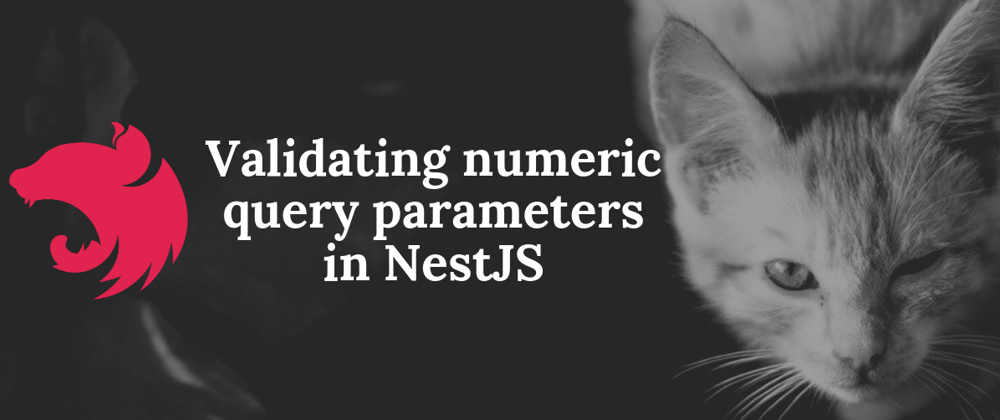 Cover image for Validating numeric query parameters in NestJS