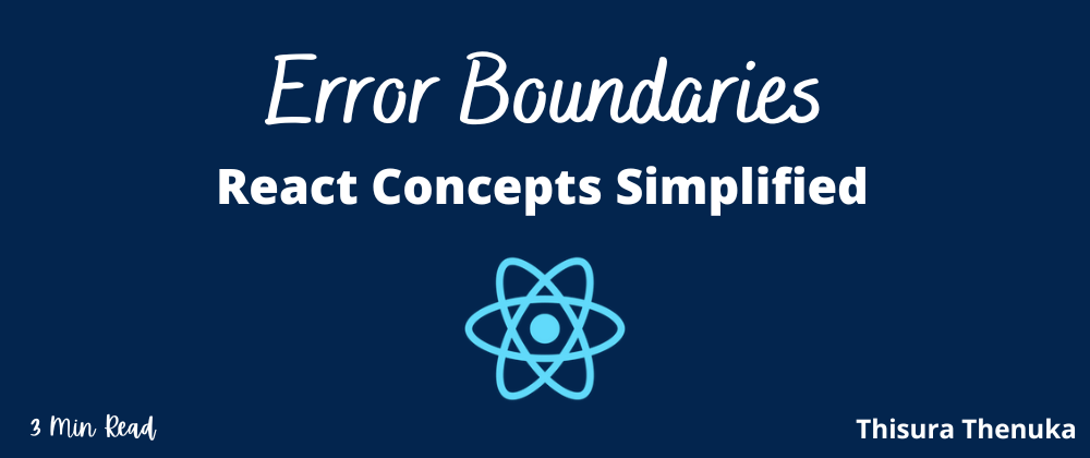 Cover image for Make Errors User-Friendly with React Error Boundaries