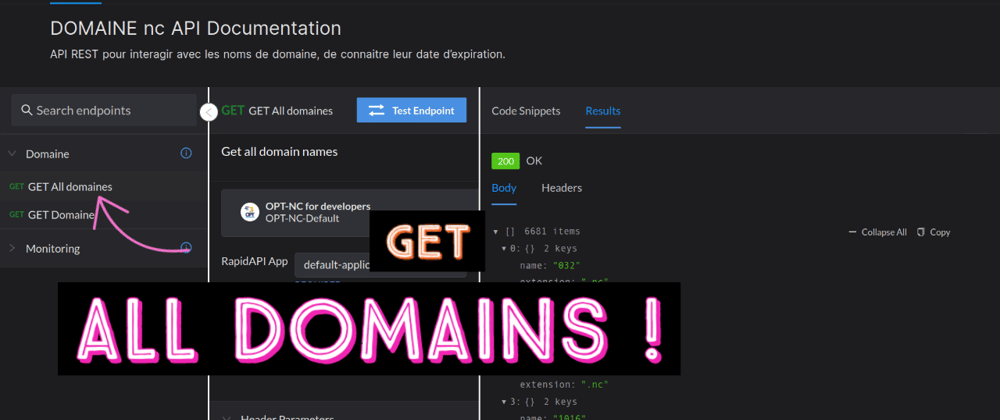 Cover image for 📢 New feature release : get ALL domains 🙀