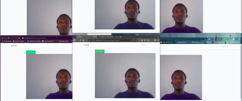 Cover image for Live stream with WebRTC in your Laravel application