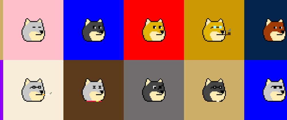 Cover image for How to Create NFT Pixel Art - Much Exclusive Doge Yacht Club Collection - Part I