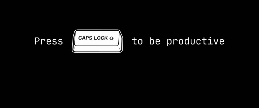Cover image for 💎 Productivity for coders: Caps Lock as a keyboard layout switcher