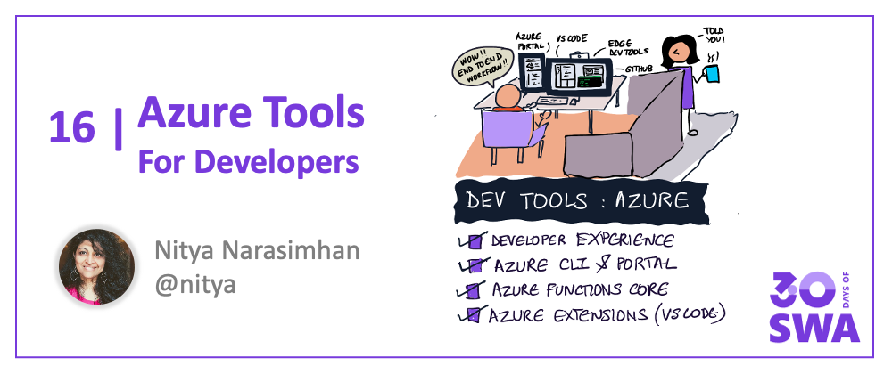 Cover image for #15: Develop with Azure Tools!