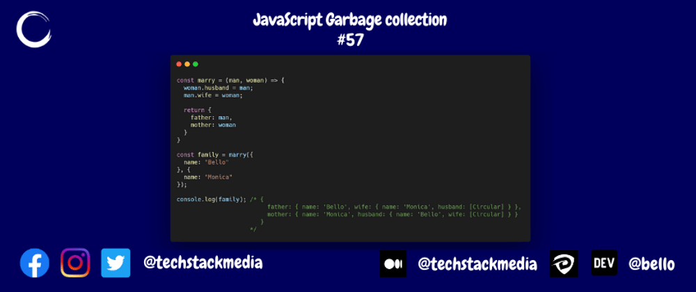 Cover image for JavaScript Garbage collection
