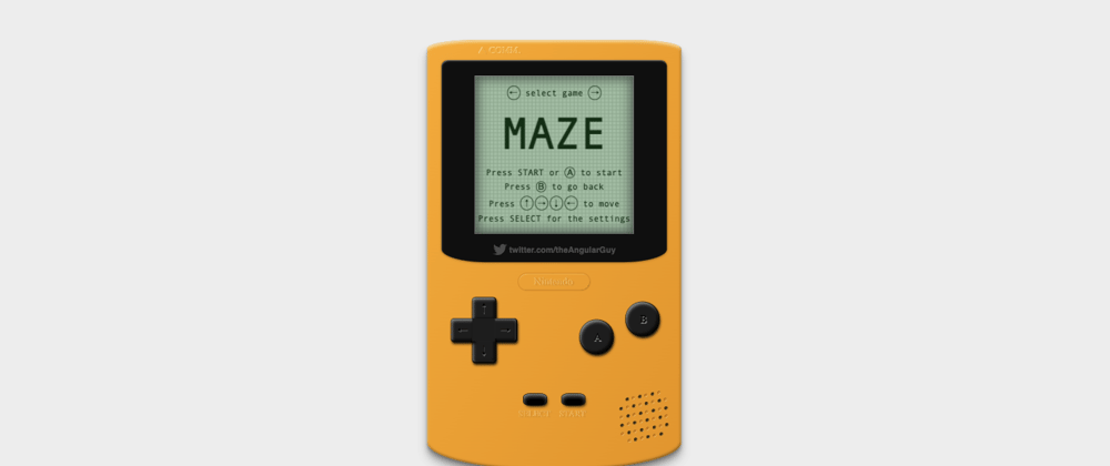 Cover image for I made a working Gameboy CSS art: try it out 🕹