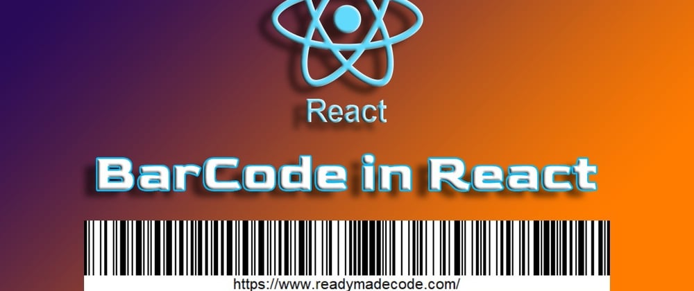 Cover image for Create barcode in React JS or React Native Apps