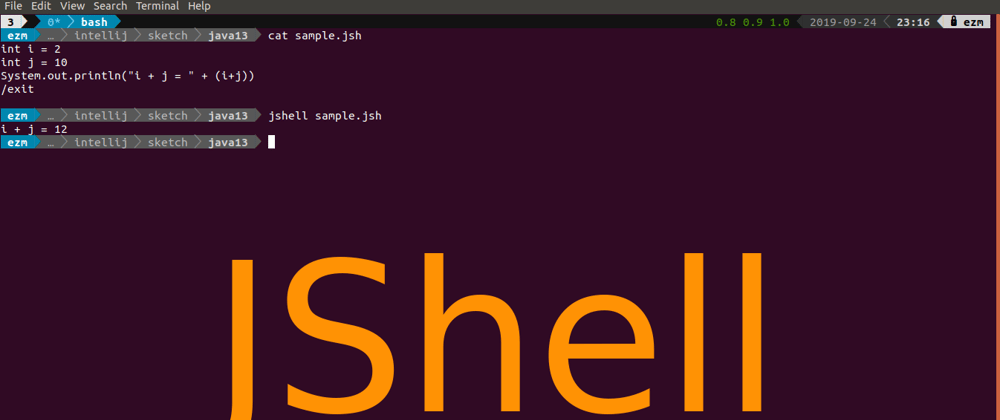 Cover image for Java Shell Tool