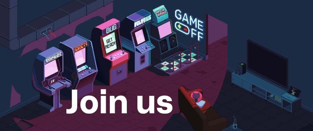 Cover image for Join us for the "GitHub Game Off" game jam
