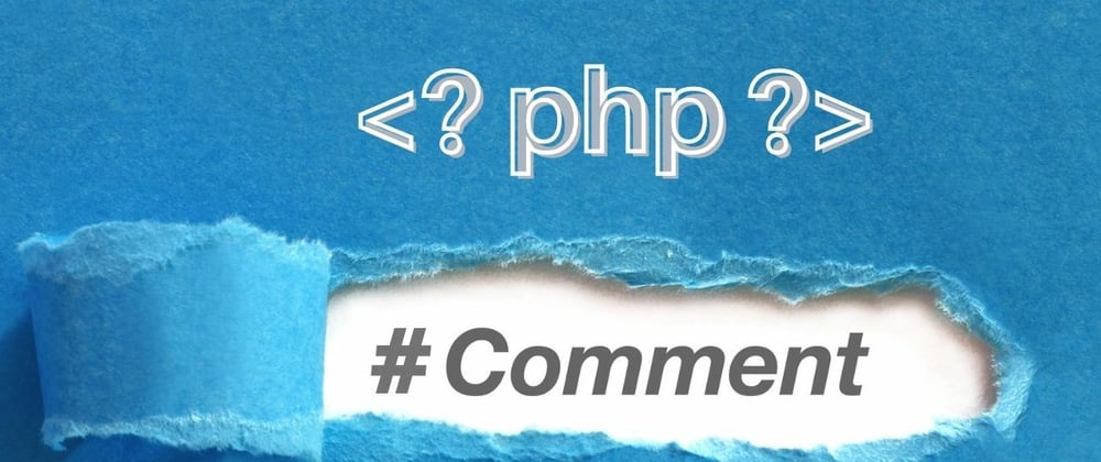 Cover image for PHP Comments