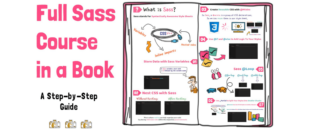 Cover image for Sass Crash Course in a Book