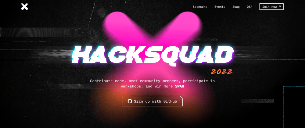 Cover image for HackSquad 2022 - Contribute, Meet, Participate, and win SWAG 🤯