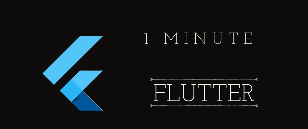 Cover image for In One Minute : Flutter