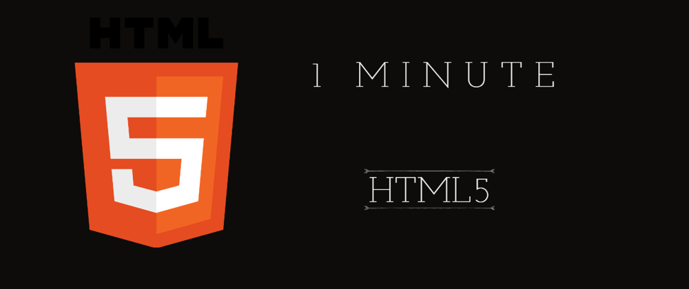 Cover image for In One Minute : HTML5