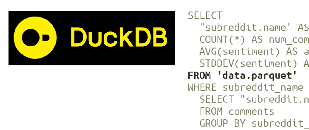 Cover image for The simplicity of DuckDB