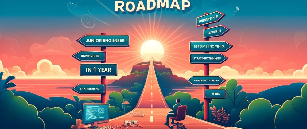 Cover image for 🚀 Roadmap: From Junior Software Engineer to CTO in 1 Year