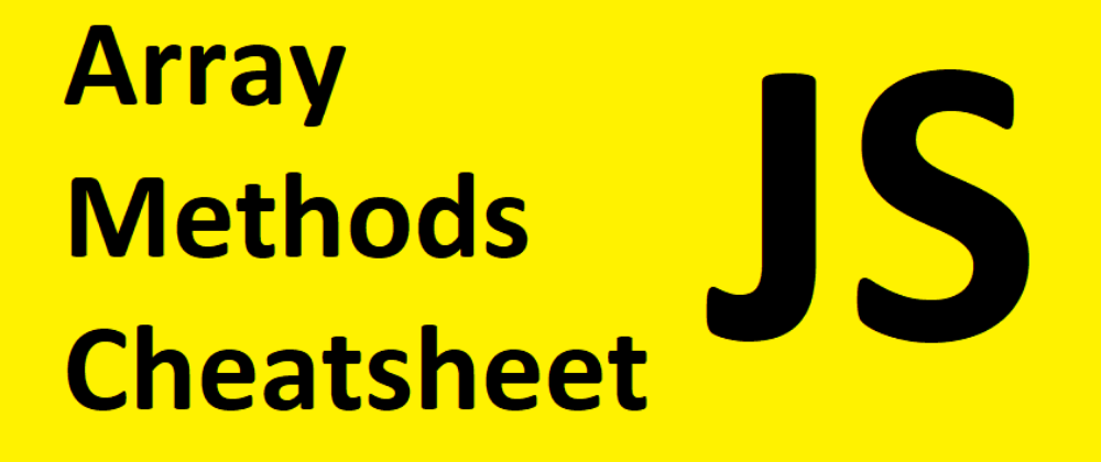 Cover image for The Ultimate Javascript Cheatsheet 