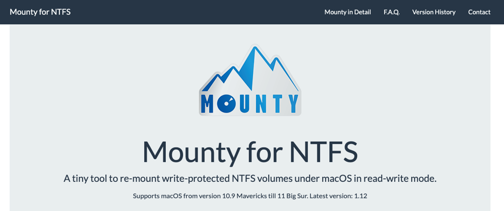 Cover image for Free Mac NTFS