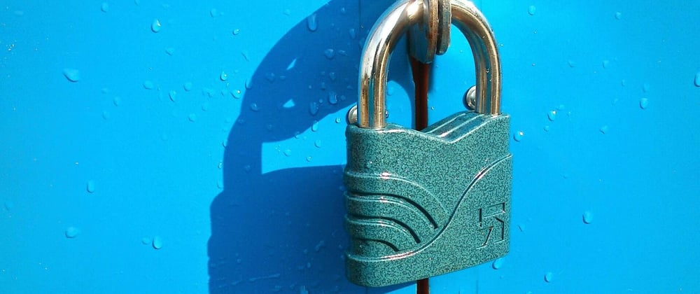 Cover image for Simple MVC Security in ASP.NET | Blog Security pt. 1: Locking it down