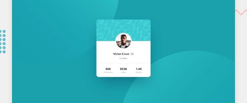 Cover image for Profile Card challenge - frontendmentor.io