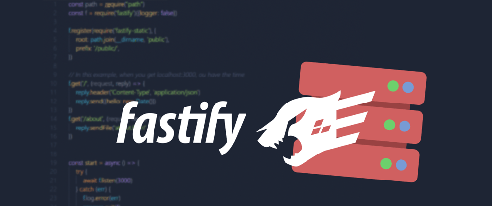 Cover image for Create a Fastify server