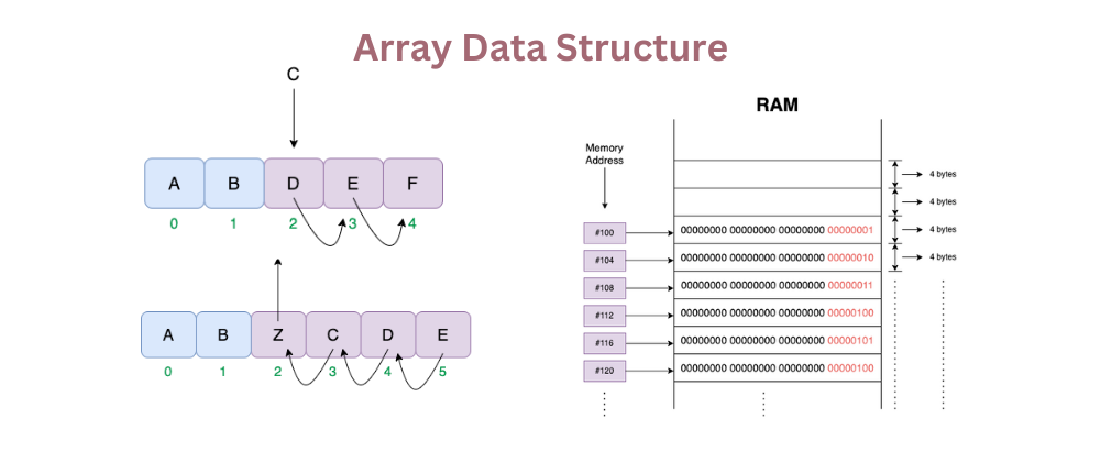 Cover image for Array Data Structure: With Sketches and Examples