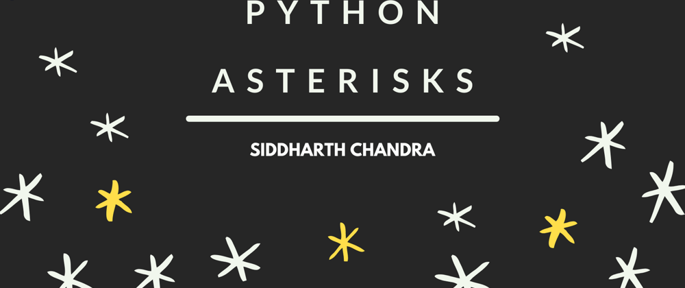 Cover image for Python Asterisks
